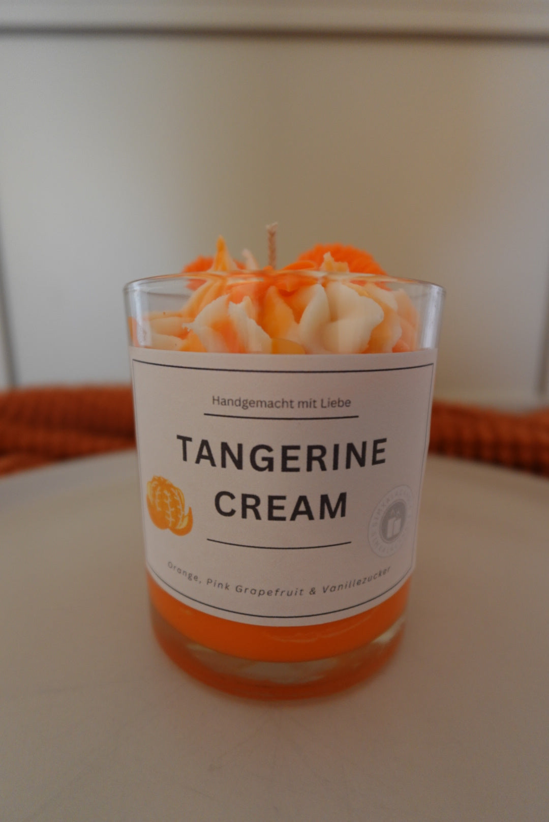 TANGERINE-CREAM CANDLE🍊
