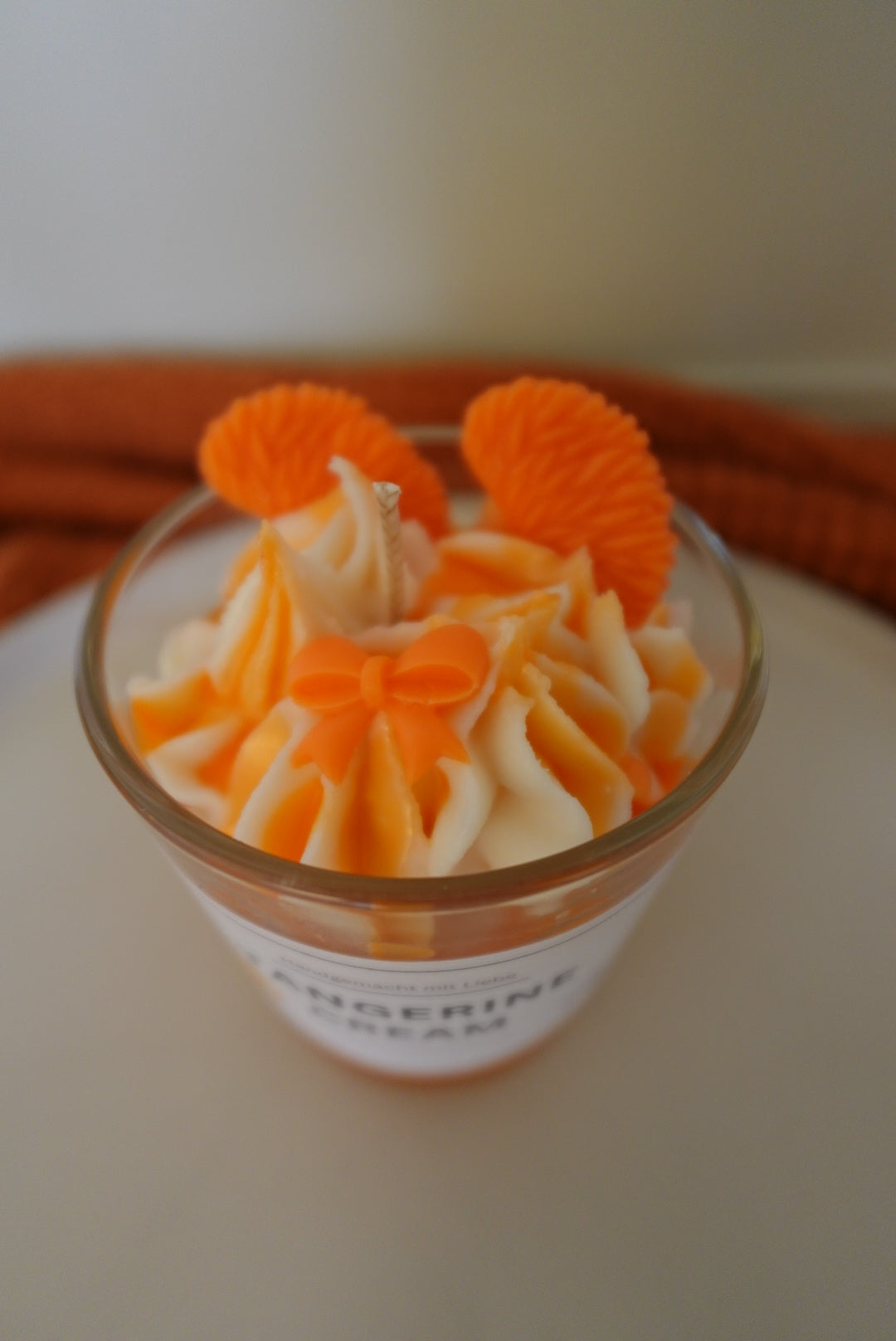 TANGERINE-CREAM CANDLE🍊