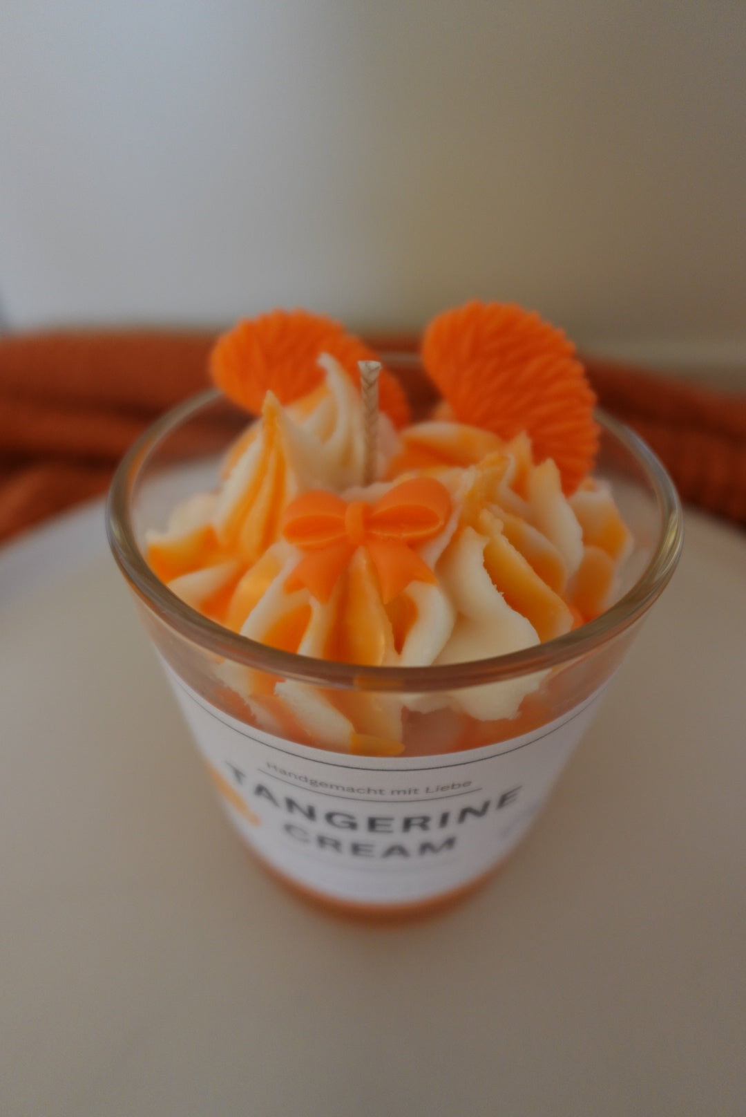 TANGERINE-CREAM CANDLE🍊