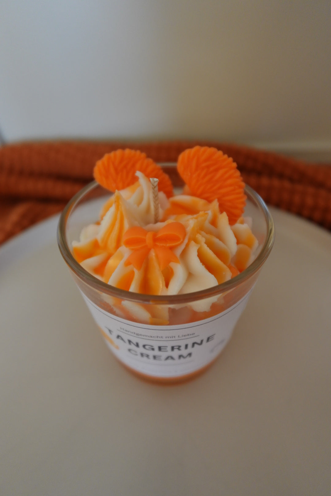 TANGERINE-CREAM CANDLE🍊
