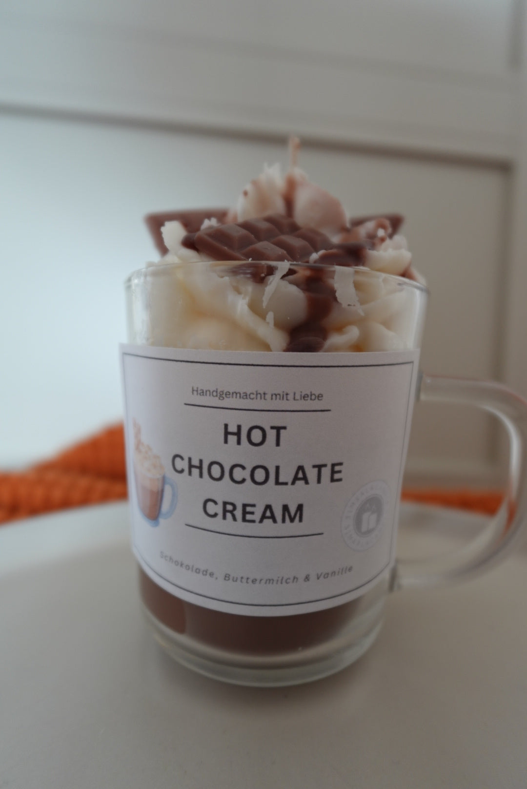 HOT CHOCOLATE-CREAM CANDLE☕️🍫