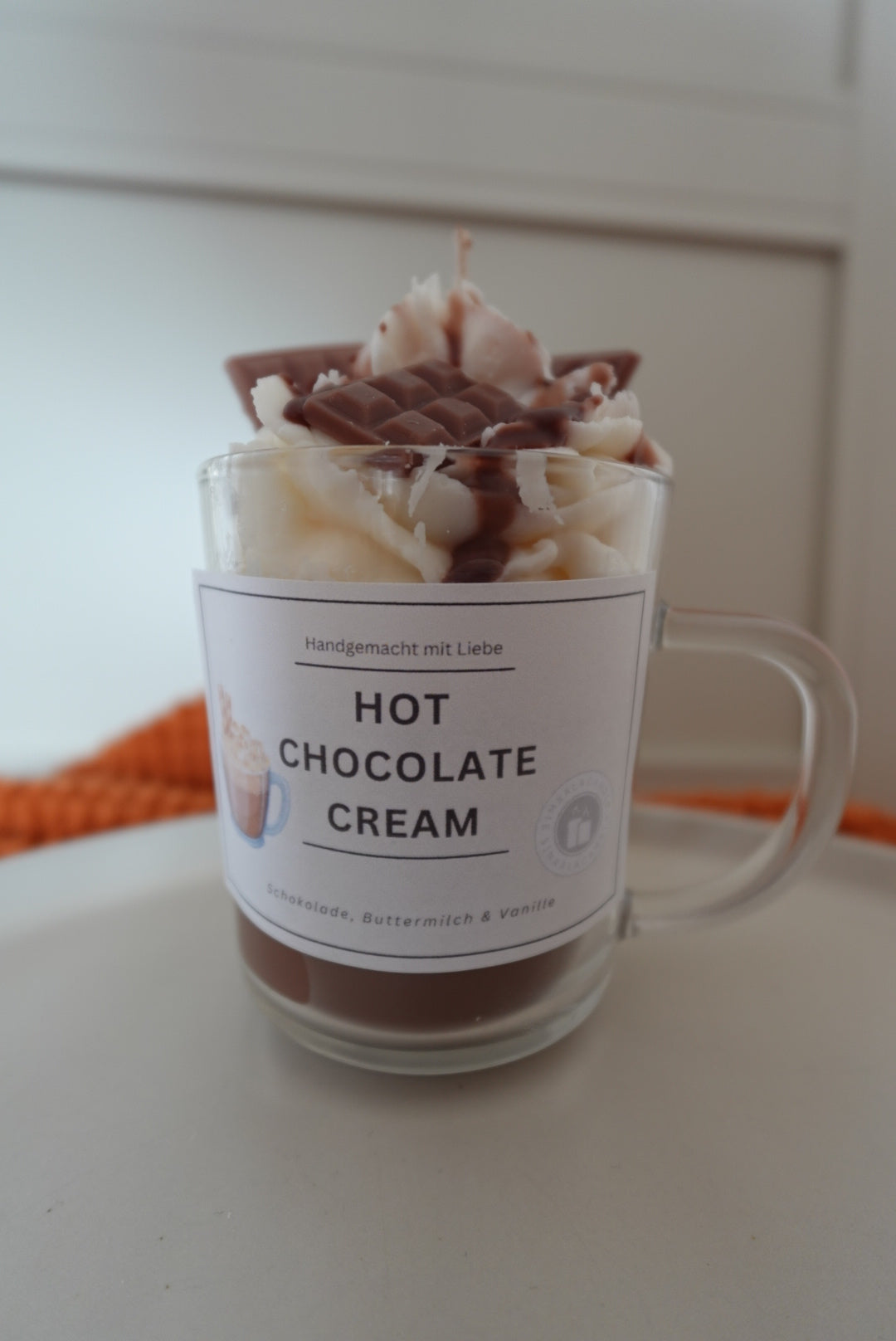 HOT CHOCOLATE-CREAM CANDLE☕️🍫