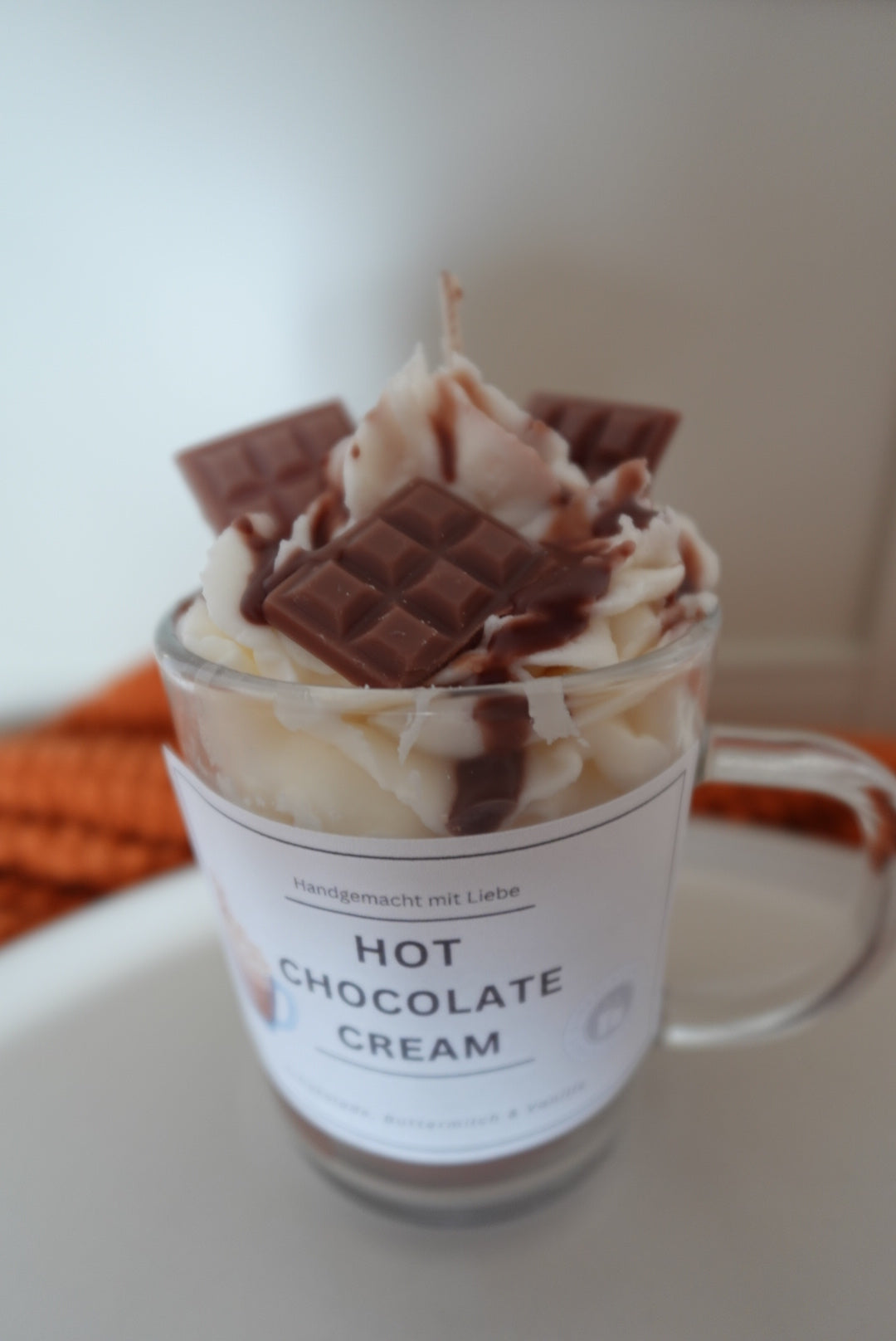 HOT CHOCOLATE-CREAM CANDLE☕️🍫