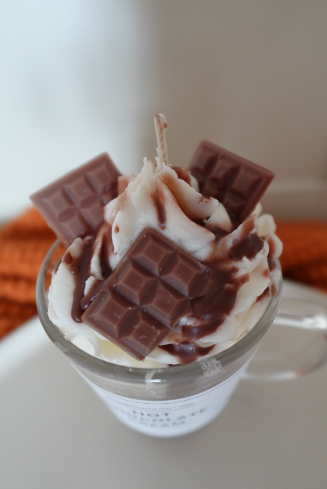 HOT CHOCOLATE-CREAM CANDLE☕️🍫