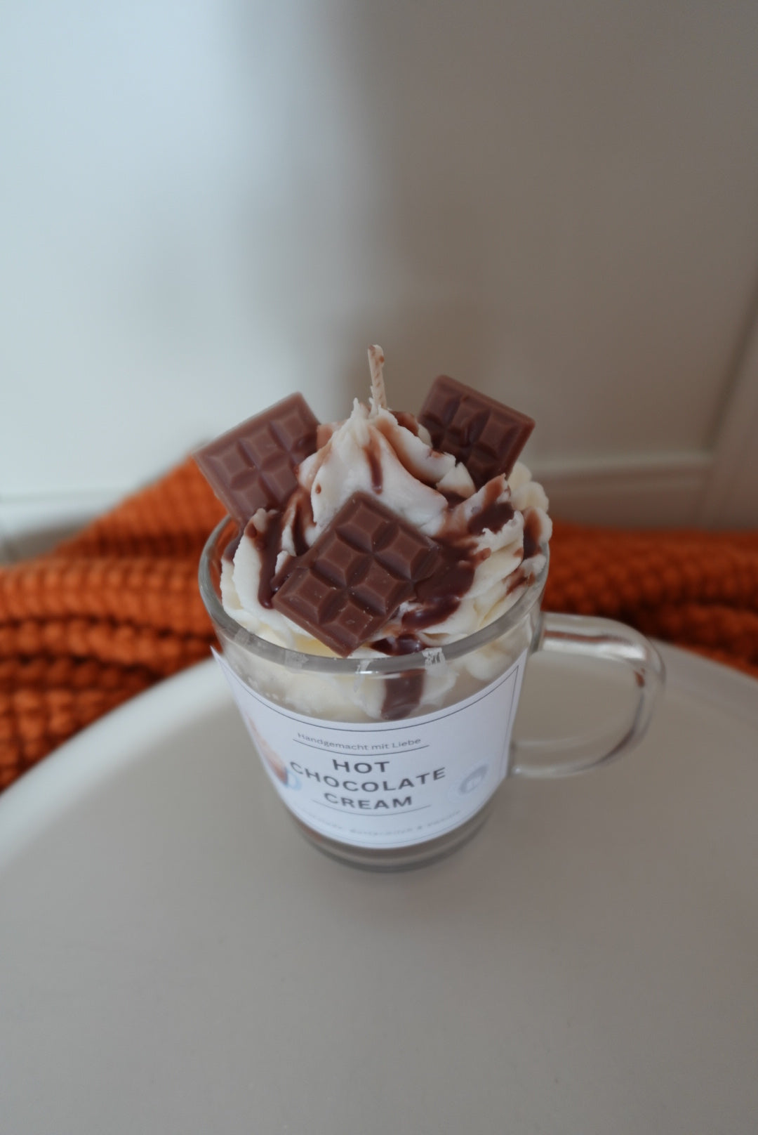 HOT CHOCOLATE-CREAM CANDLE☕️🍫