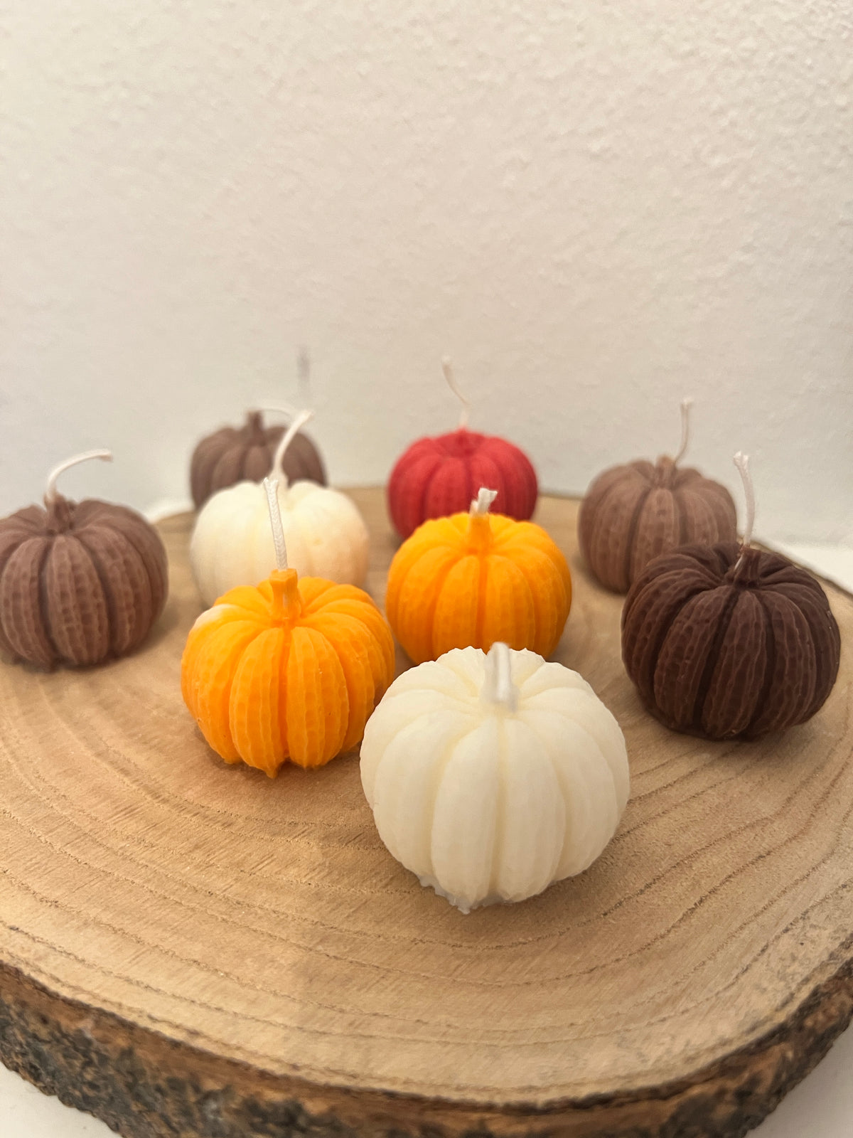 Mini Kürbis Kerze