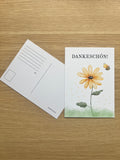 Dankeschön Postkarte