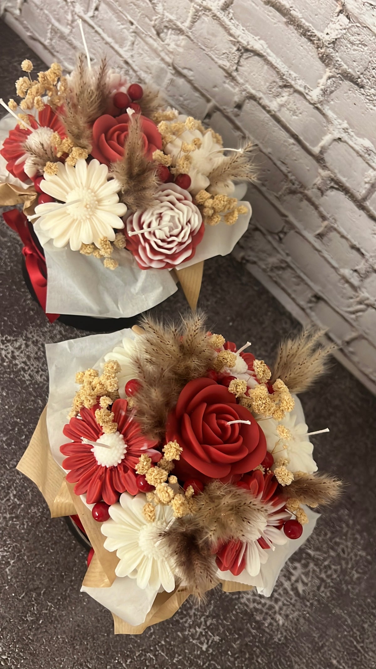 Weihnachts-Blumenbox 🌹