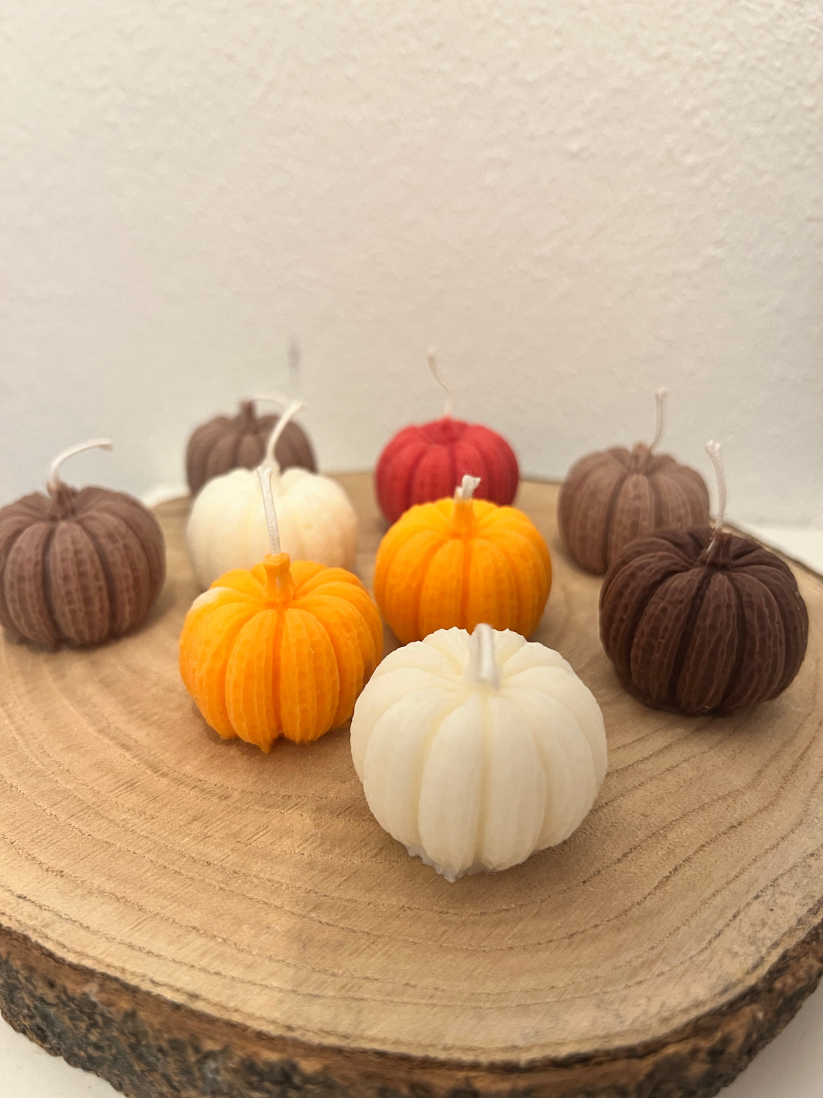Mini Kürbis Kerze