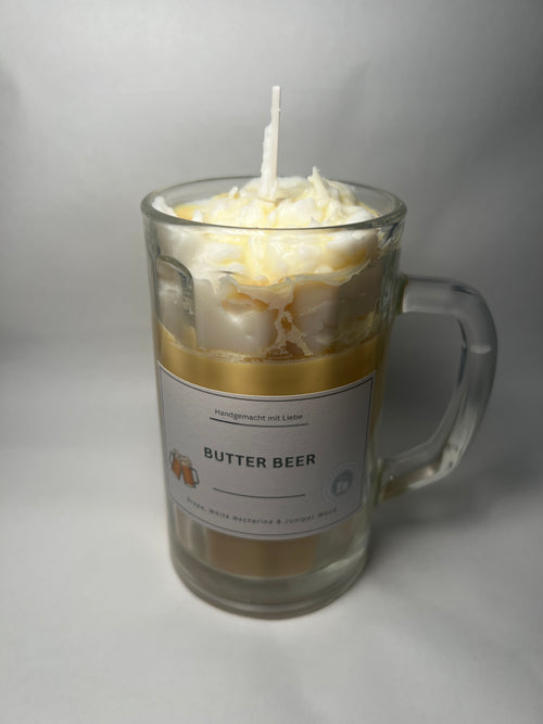 Butterbier Kerze