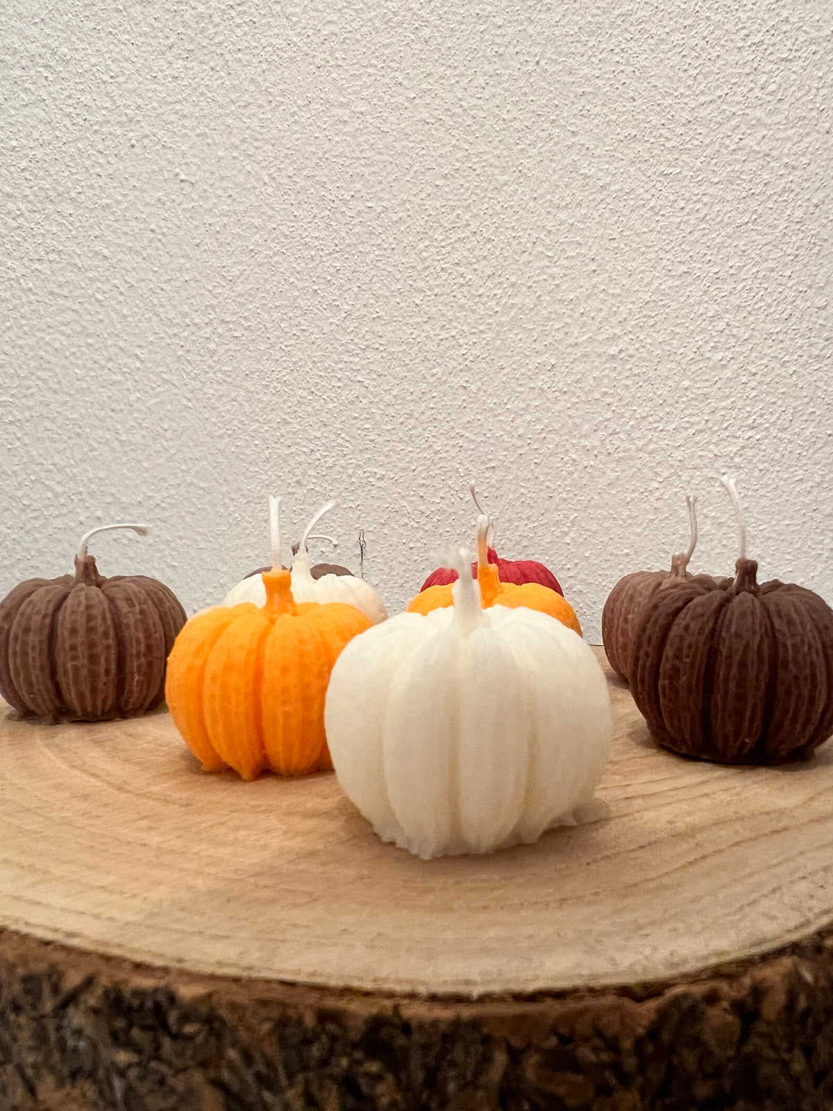 Mini Kürbis Kerze