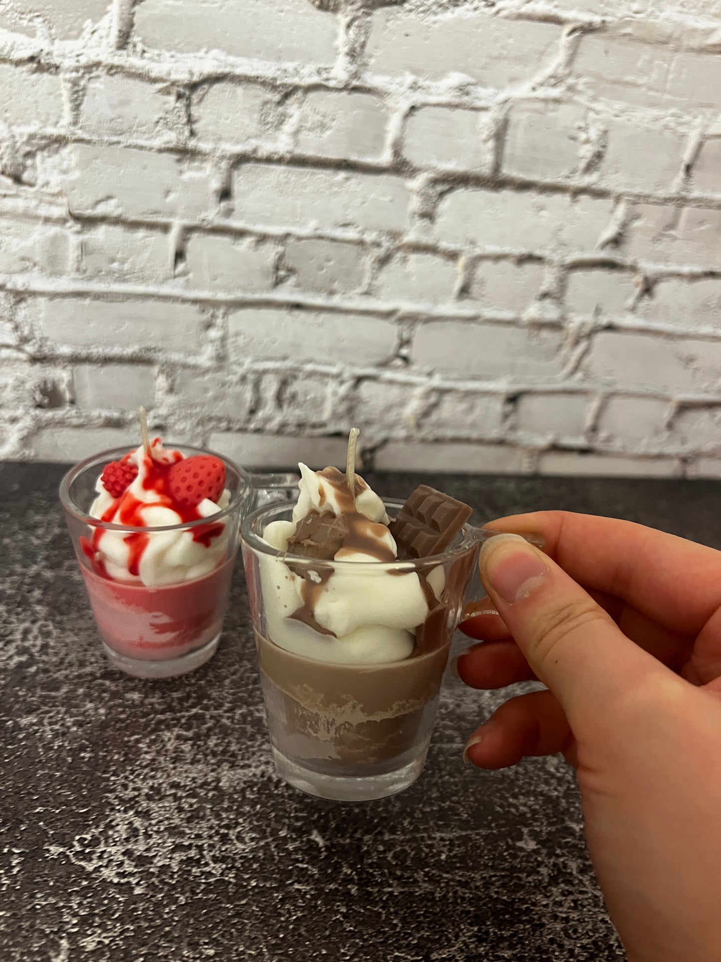 Dessertkerze mittelgroß