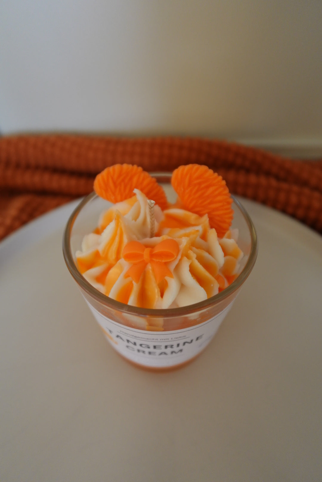 TANGERINE-CREAM CANDLE🍊