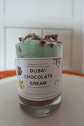 DUBAI CHOCOLATE-CREAM CANDLE🍫