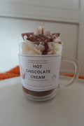 HOT CHOCOLATE-CREAM CANDLE☕️🍫