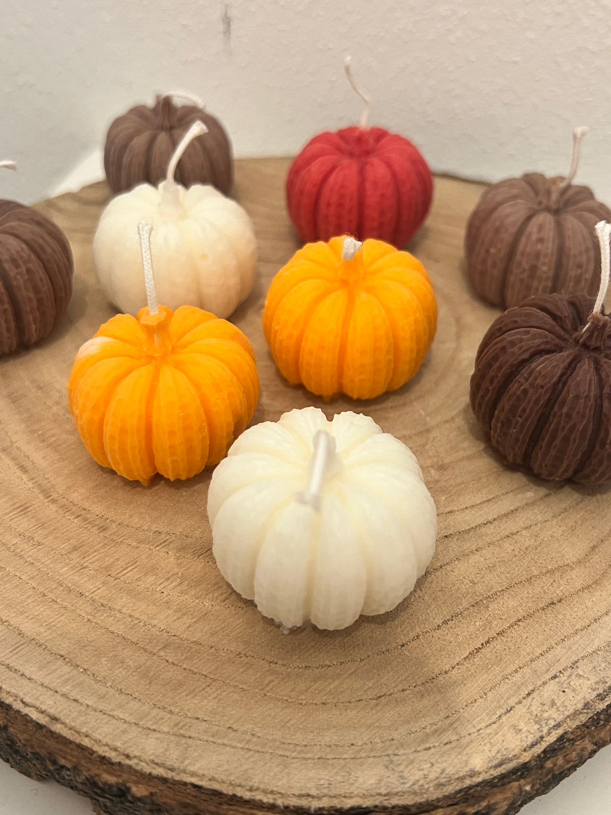 Mini Kürbis Kerze