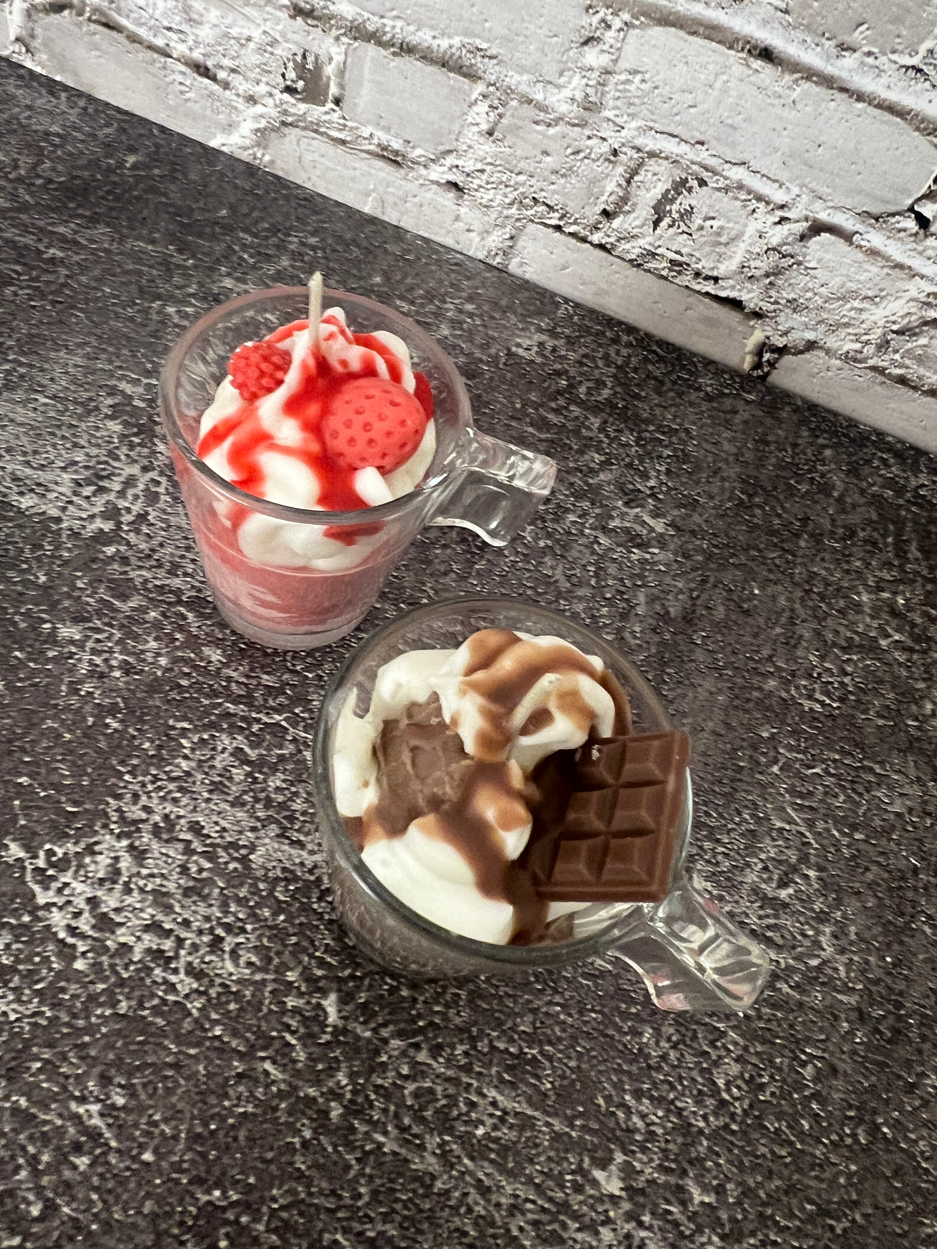 Dessertkerze mittelgroß