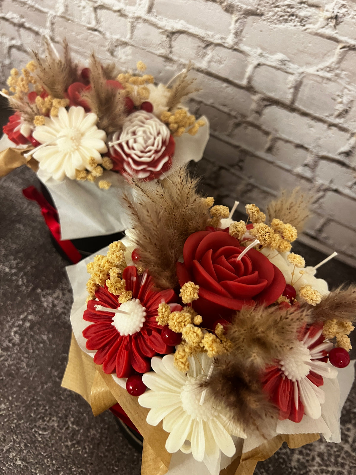 Weihnachts-Blumenbox 🌹