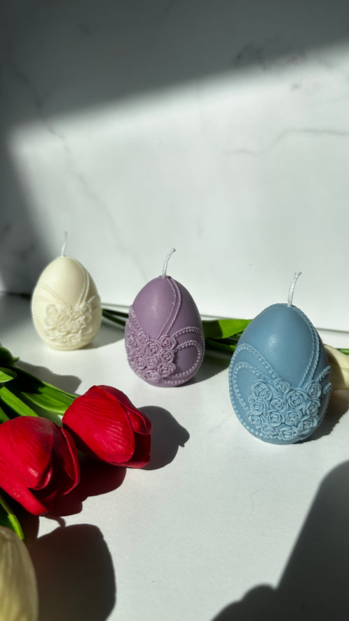 3D besondere Osterei Kerze🥚